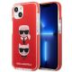 Karl Lagerfeld Karl&Choupette Head Case for iPhone 13/14/15 - Red