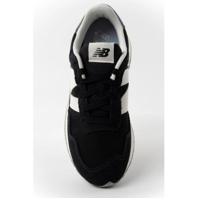 9. New Balance 237 Men’s Black Leather Sneakers