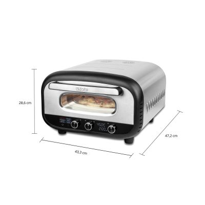 7. New Alfredo pizza oven in silver