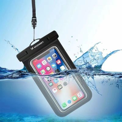 3. Wozinsky WWE-01 waterproof case with PVC armband - black