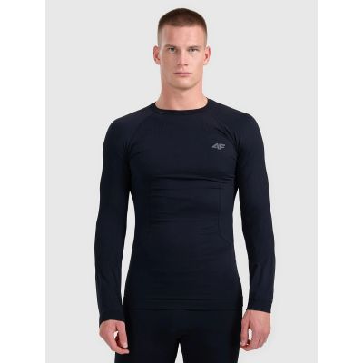4. Men's seamless thermal underwear (top) 4F 4FWAW25USEAM233-20S