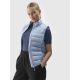 2. Women's quilted down vest with recycled filling 4F