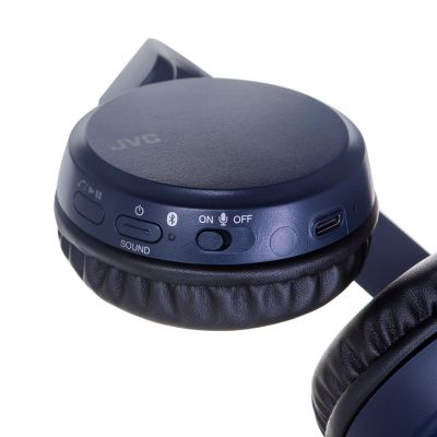 5. JVC HAS-36WAU BT BLUE Headphones
