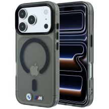 BMW M IML Glossy Metal Logo & Trims MagSafe Case for iPhone 18 Pro Max / 17 Pro Max - Black