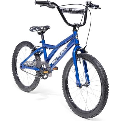 2. Huffy HX PRO 20" aluminum BMX bike, black and blue (53000W)
