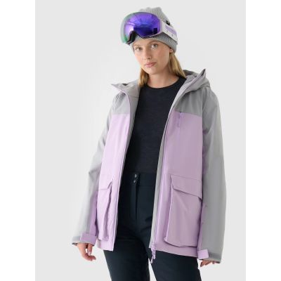 6. Women's ski jacket neodry 8000 membrane 4F 4FWAW24TTJAF594-52S