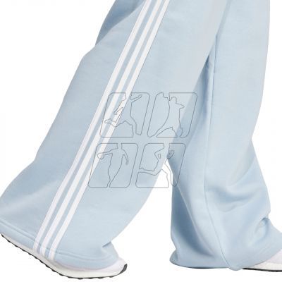 5. adidas Essentials 3-Stripes Fleece Wide Pants W IR5384