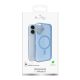 2. Puro Daylight Magsafe Compatible Silicone Case for iPhone 17 - Translucent Blue