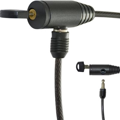 7. BIKE LOCK WITH KEY 0.6x65CM BLACK XQMAX