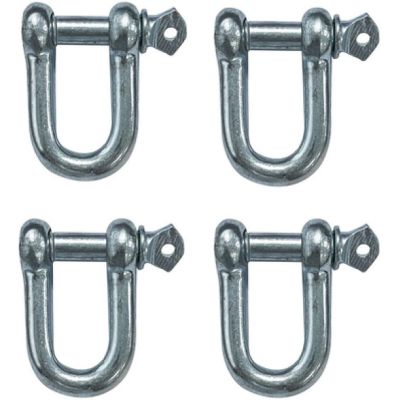 7. 4-PIECE BLACK + DECKER SCREW-LOCK SHACKLE