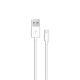 5. SAVIO CL-125 cable (USB type C - USB 2.0 type A; 1m; white)