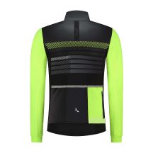Rogelli STRYDE long t-shirt black-fluorescent L