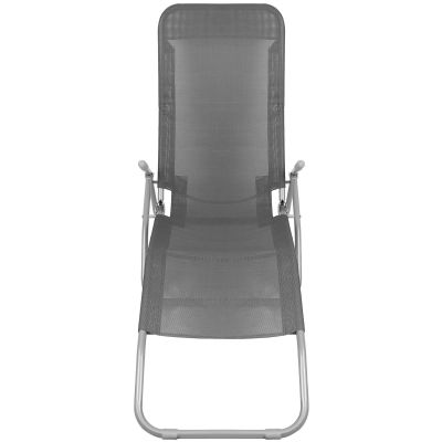 5. GRAVITY FOLDING CHAIR LAZZY DARK GREY ENERO CAMP