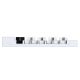 3. Lian Li EDGE HUB, 4x USB, 6x PWM - white
