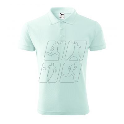 3. Malfini Pique Polo M MLI-203A7 polo shirt