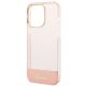6. Guess Translucent iPhone 14 Pro Max 6.7" Case - Pink