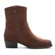 14. Women's brown leather cowboy boots Sergio Leone BT284-S