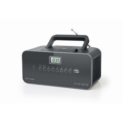 5. Muse M-28 DG Portable CD Player Black