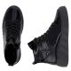 11. Women's patent leather platform ankle boots, black, Rieker W2661-01