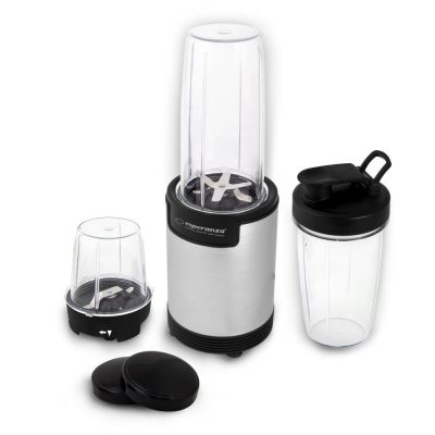 8. Esperanza NUTRI BOMB EKM030 sports blender for grinding (900W; black and silver)