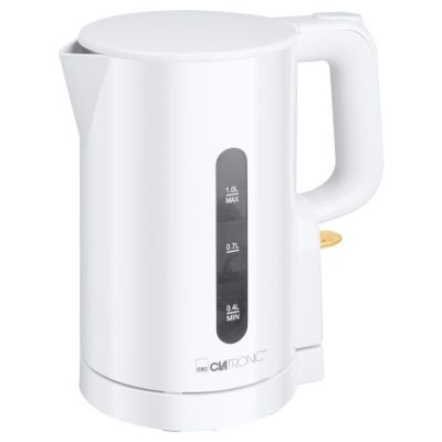 Electric kettle 1L WK 3834 CLATRONIC white