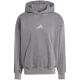 8. Men's adidas ALL SZN Fleece Washed Hoodie gray JL6539
