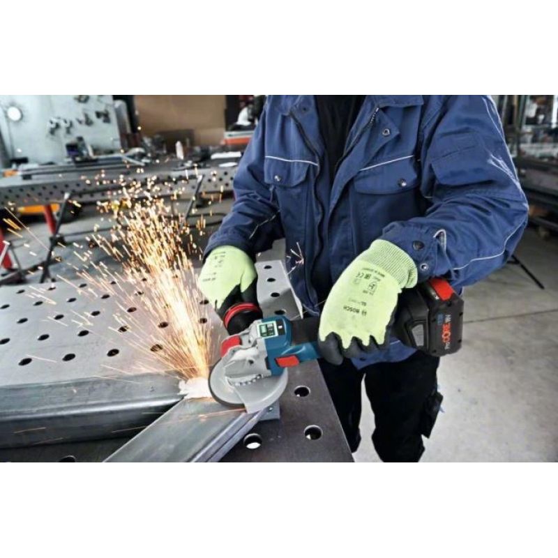 4. Bosch GWX 18V-10 SC angle grinder 12.5 cm 9000 RPM 2 kg