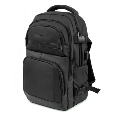 Wozinsky WPW-20L Travel Backpack with Laptop Pocket 40x20x25 cm for the Luggage Hold - Black