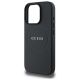 6. Guess Grained Gold Ring MagSafe case for iPhone 16 Pro Max - black