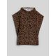 6. Women's beach poncho 4F 4FRSS26TFPOF001-92A