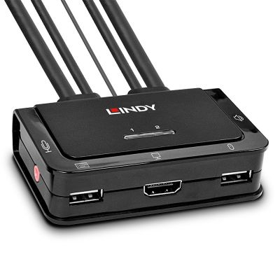 2. Lindy 42340 KVM Switch Black