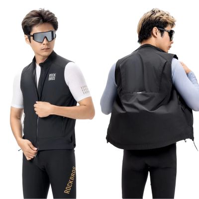 5. Rockbros YDMJ003 Windproof Vest Spring/Autumn Size S - Black