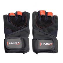 Black / Red HMS RST01 gym gloves XL