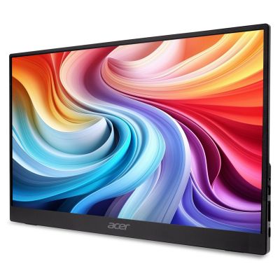 12. Acer PM161QB1bmiuux Portable Monitor Black 39.6 cm (15.6") 1920 x 1080 px