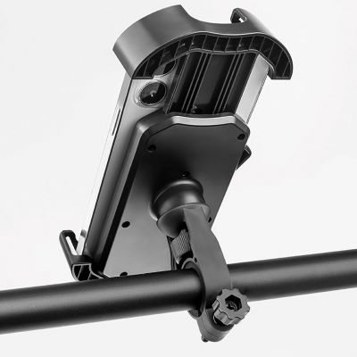 4. Rockbros 25210032001 Handlebar Phone Holder for Bikes - Black