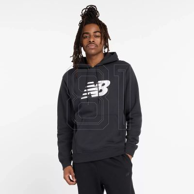 6. New Balance Sport Core Brushed Hoodie M MT43904BK