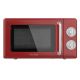 4. Cecotec 01710 Microwave Oven Red, Stainless Steel Microwave Grill Countertop 20 L 700 W