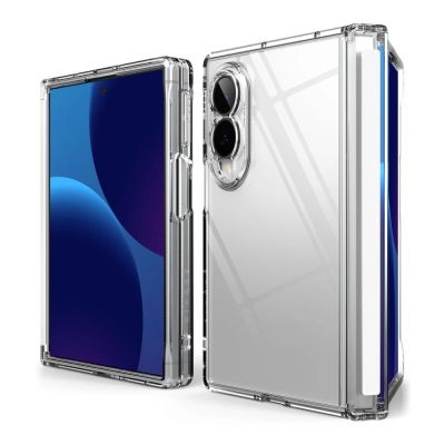 4. Ringke Fusion Flap Case for Samsung Galaxy Z Fold 8 - Transparent