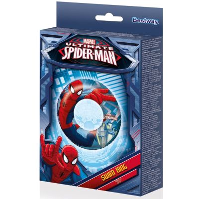 4. BESTWAY SPIDER MAN SWIMMING RING 56cm 98003-9585