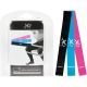 9. SET OF 3 STRETCH BANDS FOR EXERCISES XQMAX