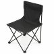 17. Folding Camping Chair, Black, 30 x 30 x 25/47 cm, ENERO CAMP