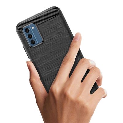 5. Carbon Case silicone case for Nokia C300 - black