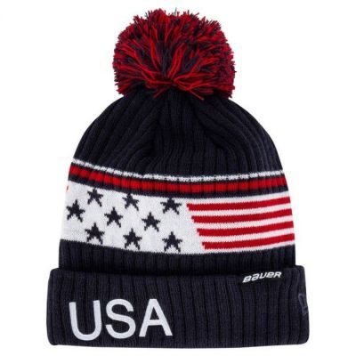 3. Bauer NE Pom Knit Jr 1059442 Winter Hat