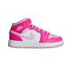 Air Jordan 1 Mid GS Fierce Pink Kids' Shoes - FD8780-116