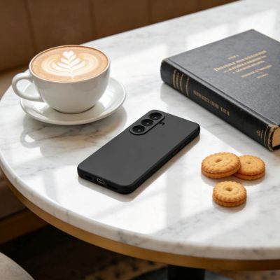 5. Tech-Protect Silicone MagSafe Case for Samsung Galaxy S26 - Black