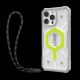 2. UAG Pathfinder Clear Magsafe Bundle Case with Lanyard for iPhone 16 Pro Max - Green