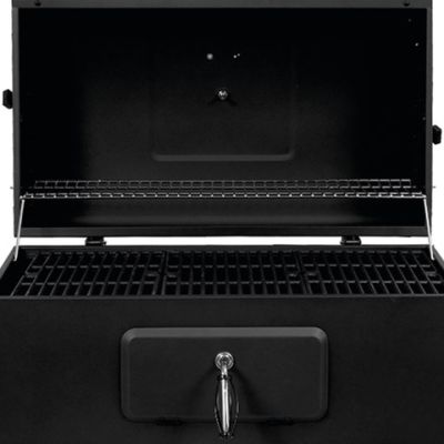 14. XXL charcoal grill, cast iron grate, 78x42.5cm