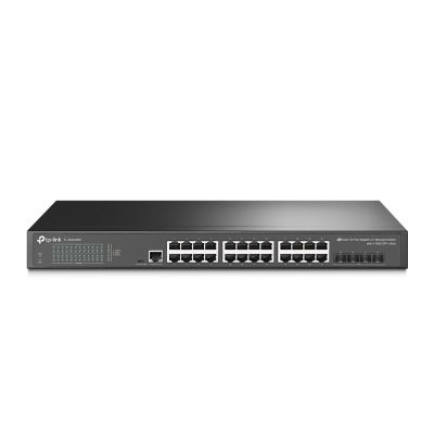 TP-Link JetStream TL-SG3428X Managed Network Switch L2+/L3 Gigabit Ethernet (10/100/1000) 1U Black
