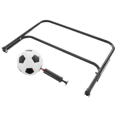 15. SET OF 2 METAL GOALS WITH NET, BALL, PUMP 60X45X24CM ENERO