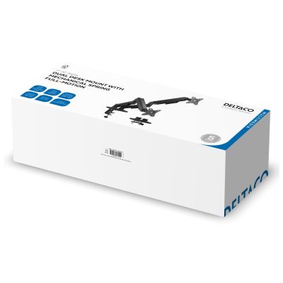13. Deltaco ARM-1300-B TV Mount 81.3 cm (32") Black